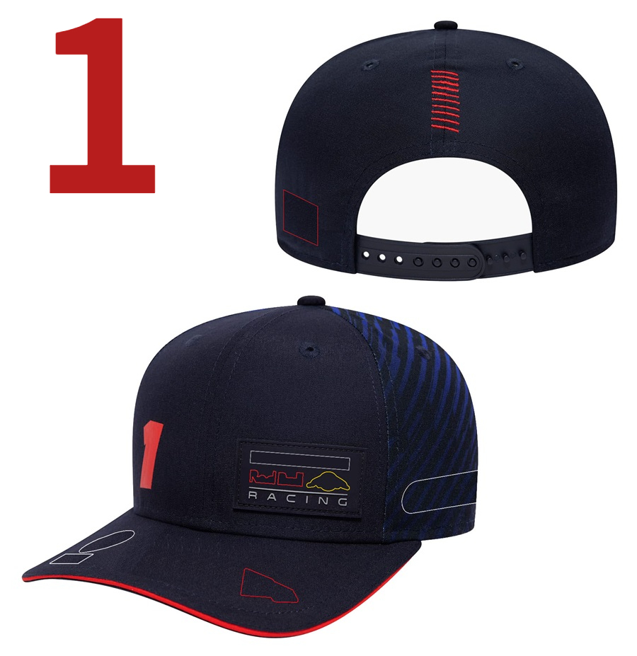 2023 F1 Racing Baseball Cap Formula 1 Team Men's and Women's Curved Brim Caps Fashion Brand Embroidery Cap Summer Casual Sun Hat