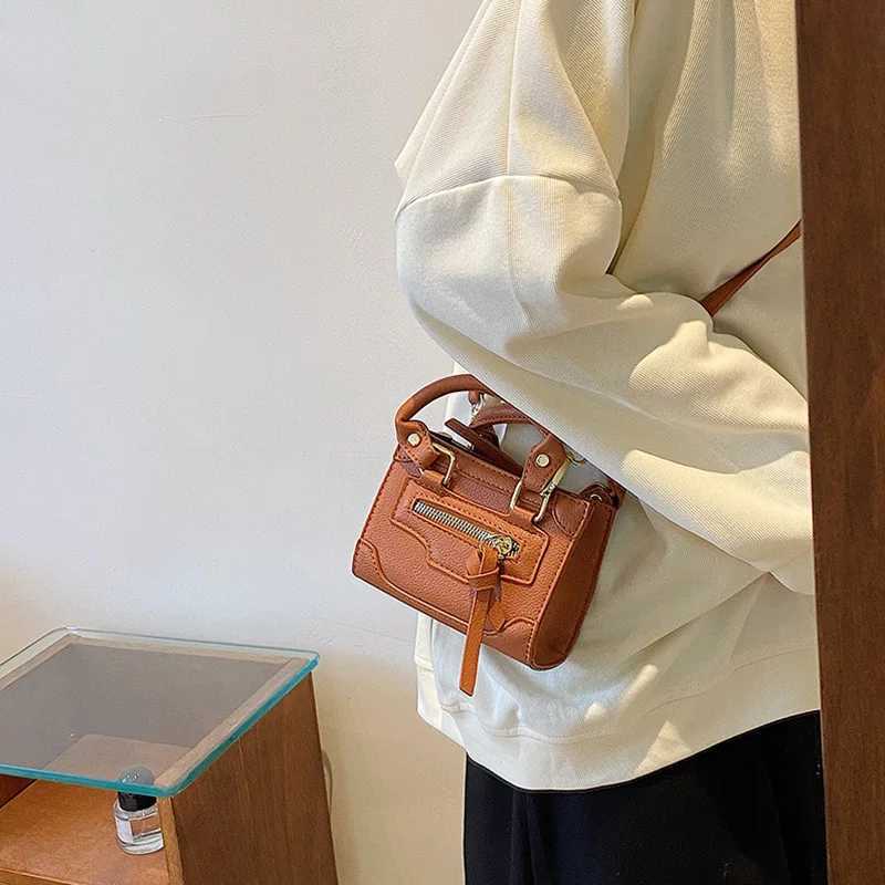 Texture Square Mini Shoulder Bag Kids Handbag For Girl Designer Luxury Bags Purse and Shoulder Bag Fashion Coin Pouch For LadyT250310