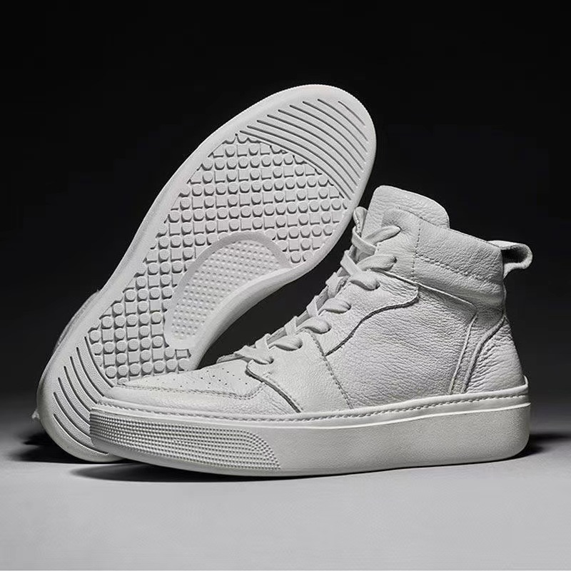 Summer Men S White Shoes New Designer Fashionable Trendy Versatile Outdoor Free Shipping Sports Thick Soled Casual Board Running Skateboarding