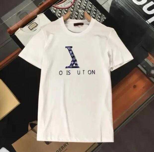 Summer Men Women Designers T Shirts Loose Oversize Tees Apparel Fashion Tops Mans Casual Chest Letter Shirt Street Shorts Sleeve Clothes Mens Tshirts