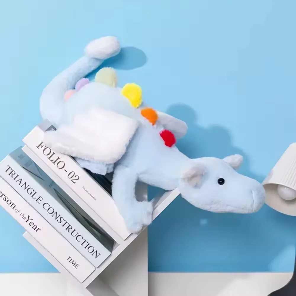 30-90CM Flying Dragon Doll Plush Animal Cotton Doll With Flying Wings Dinosaur Stuffed Toys Home Sofa Decer Soft Pillow Kid GiftT250310