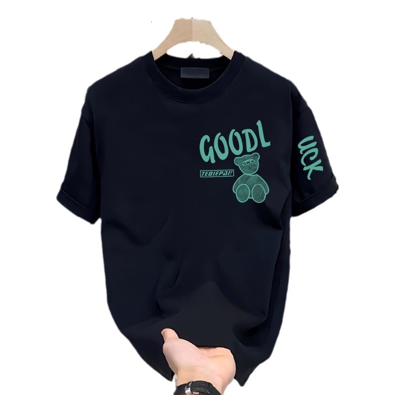 2025 new fashion brand pure cotton designer men's short sleeved summer fashion casual round neck T-shirt fashion casual short sleeved1