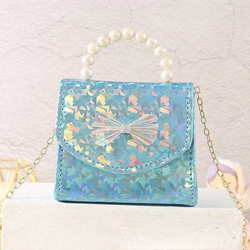 Fashion Children Girls Birthday Festival Present Shoulder Messenger Bag Kids Keys Coin Purse Cute Mini Handbag Shoulder Bag T250310