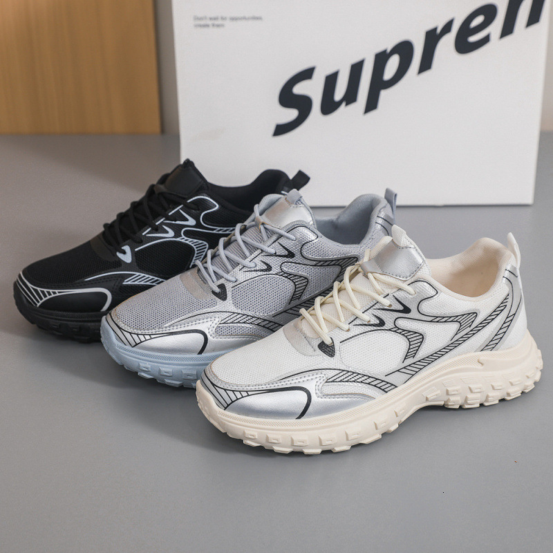 Men S Shoes Retro Fashion Designer Free Shipping High Quality Board 2025 New Casual Sports Low Top Thick Soled Running Outdoor