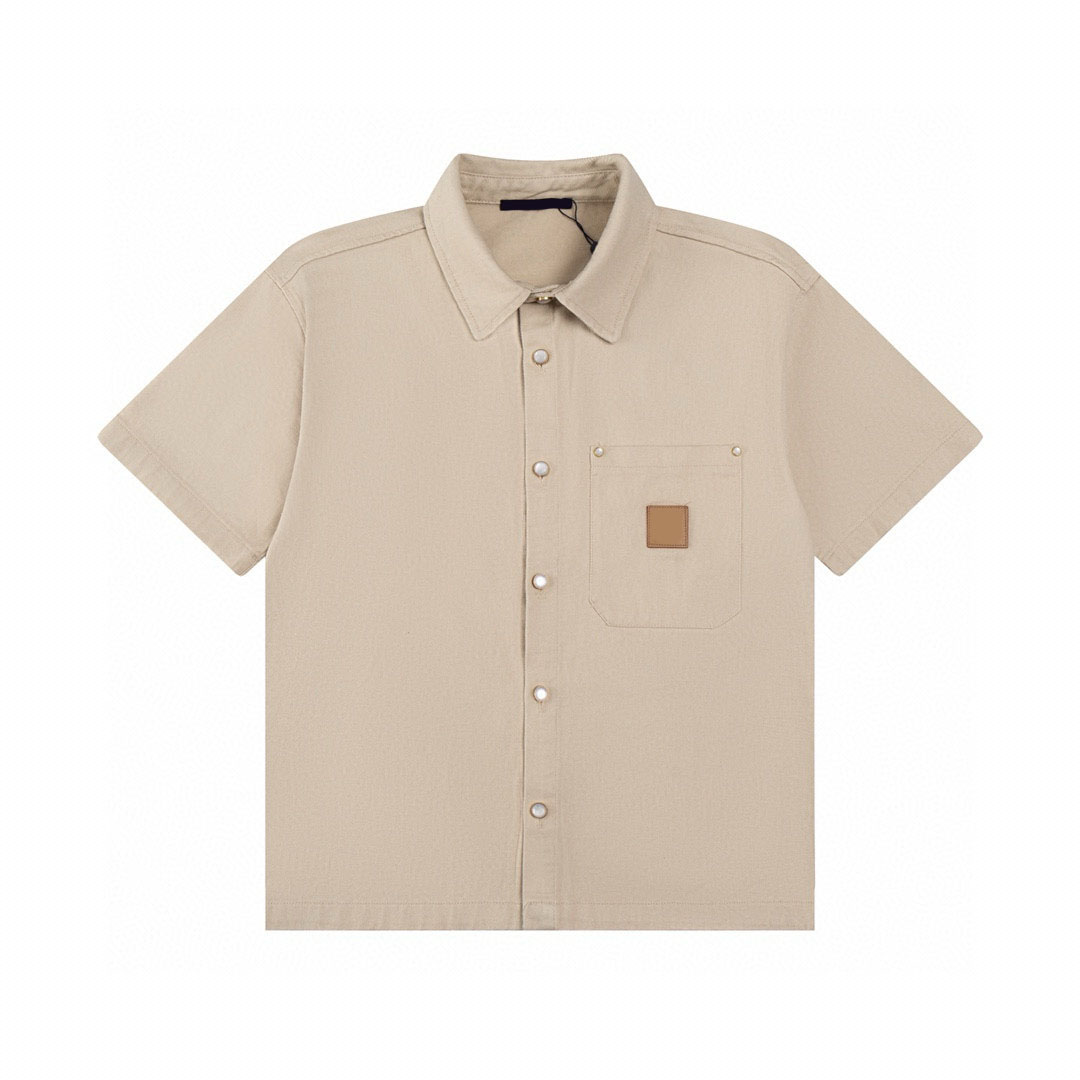 Men's Plus Tees & Polos Round neck embroidered and printed polar style summer wear with street pure cotton e3th wanhao