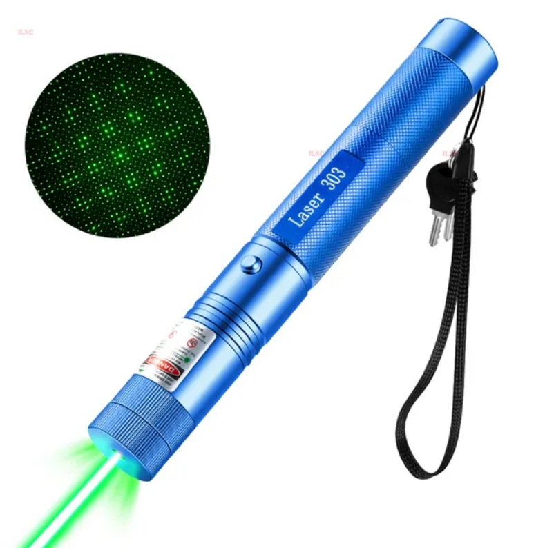 Powerful Laser Pointer 303 High Power Laser Pen Green Light Visible Lazer 532nm 5mw Burning Laserpointer