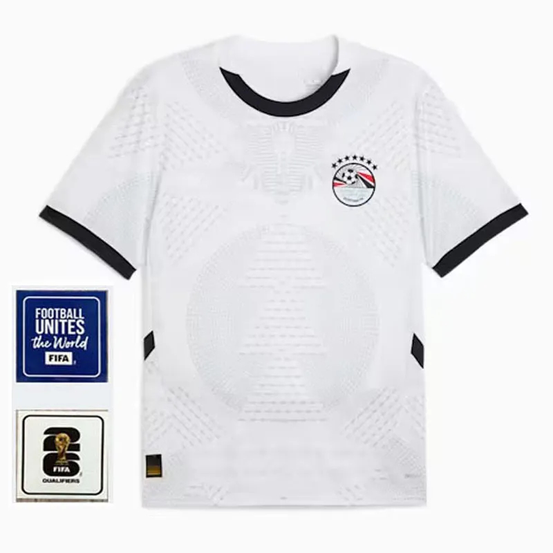 Mo Salah Egypt Jersey 2025 Marmoush Trezeguet More National Team Soccer Shirt Kids Kit Football Uniform