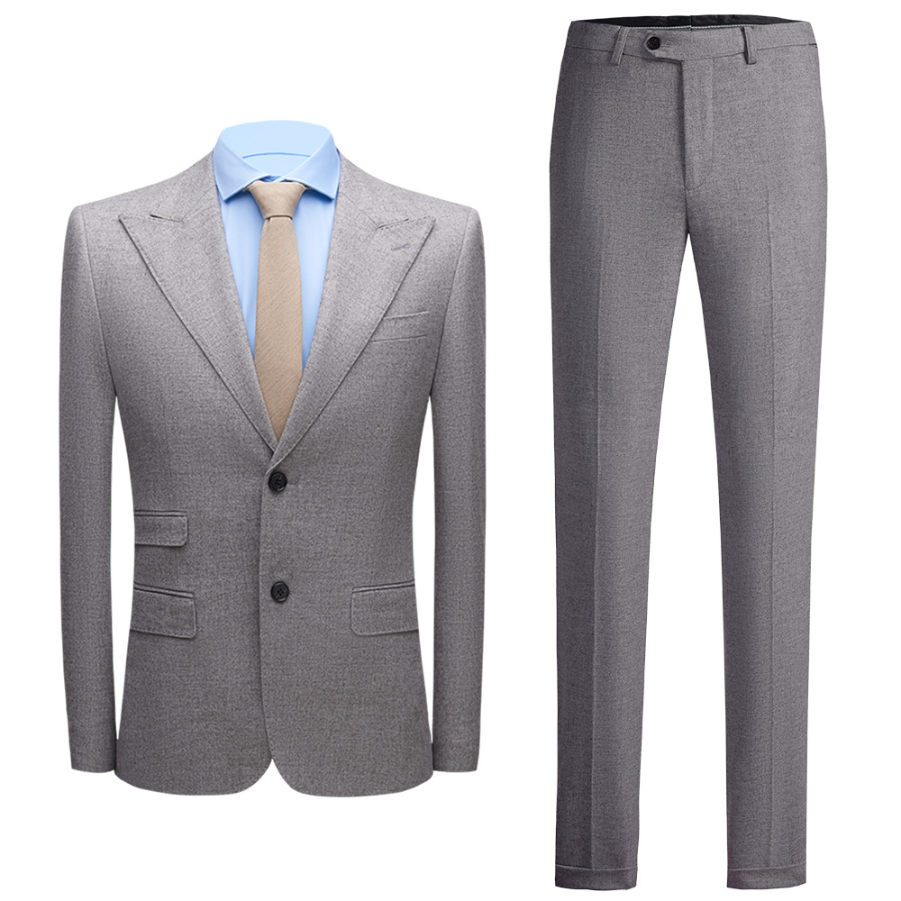 H644 New business casual men's three-piece suit groom suit men wedding banquet
