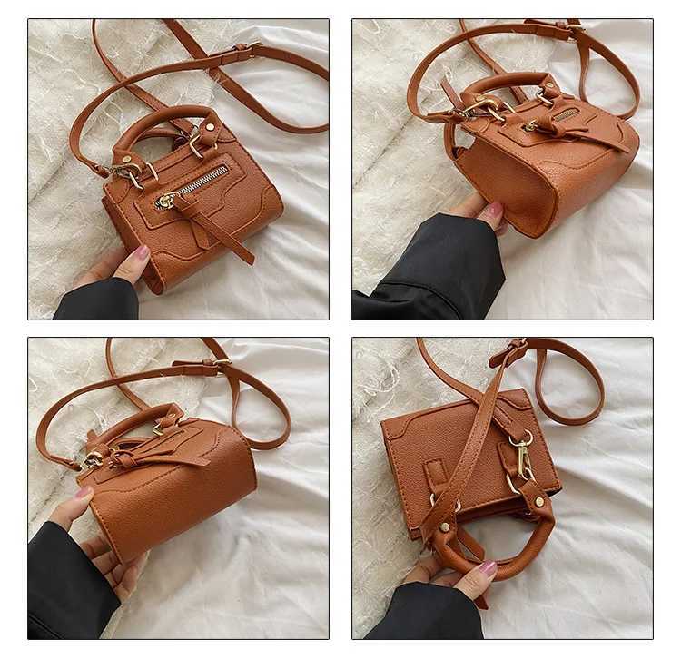 Texture Square Mini Shoulder Bag Kids Handbag For Girl Designer Luxury Bags Purse and Shoulder Bag Fashion Coin Pouch For LadyT250310