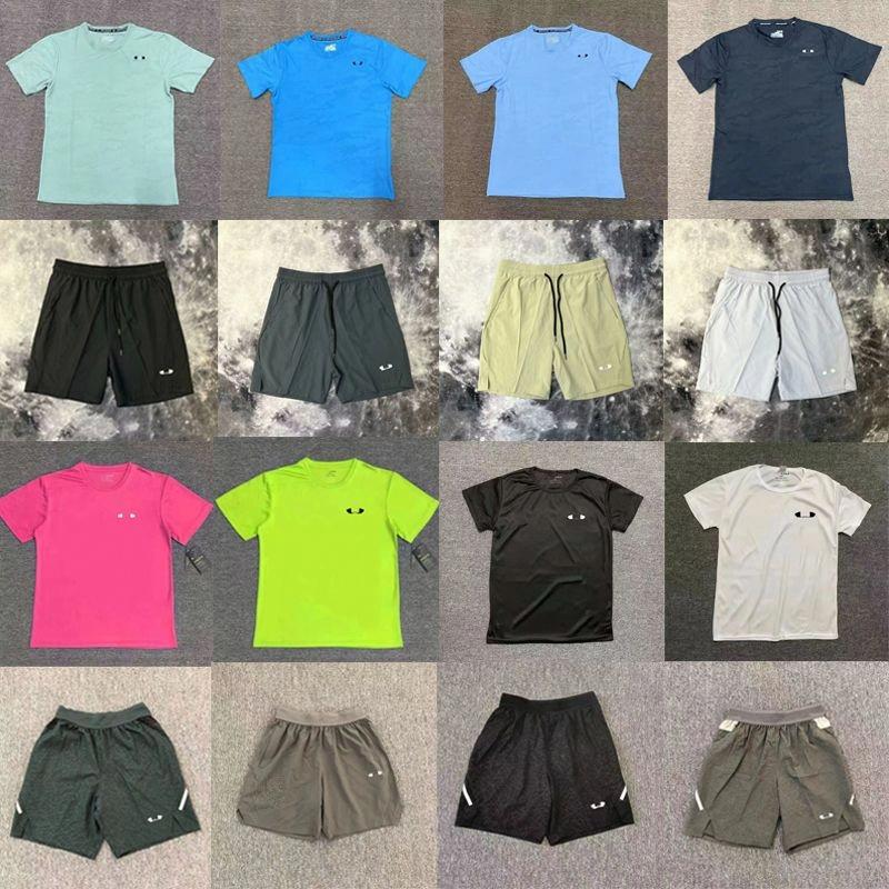 Men summer sweatshirt set designer tracksuit tshirt shorts running fitness suit polo shirt football basketball sports suit