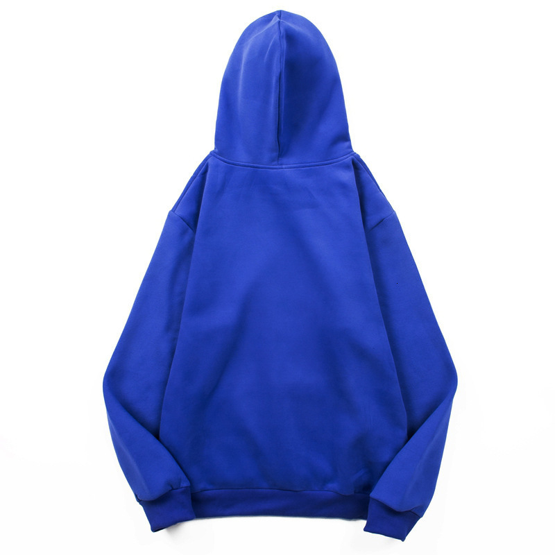 High street Instagram style niche big e browser celebrity same style hooded sweatshirt mens and womens trendy brand 240719