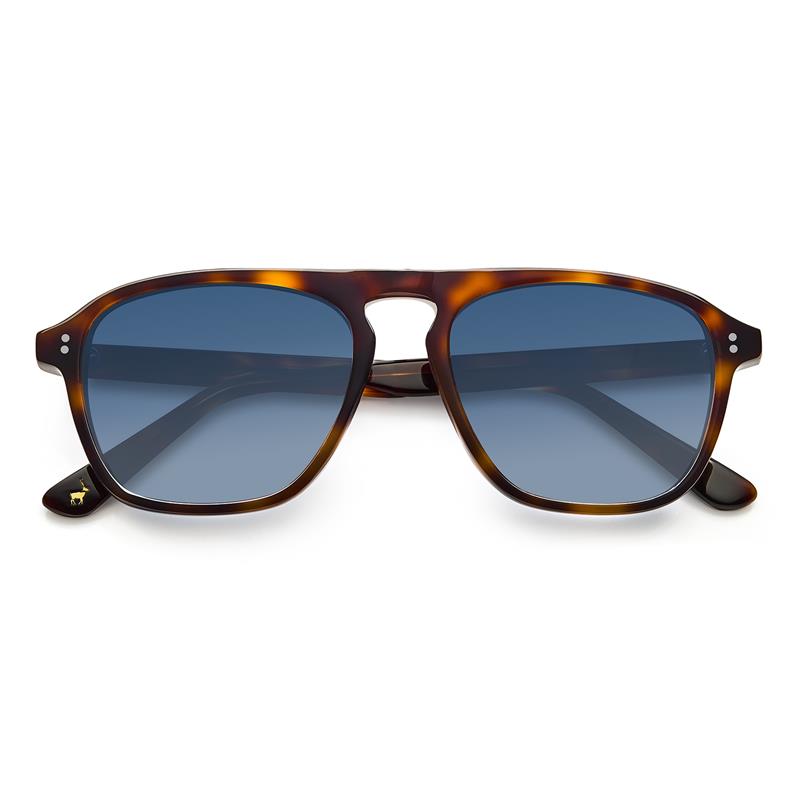 CARFIA Acetate Men's Polarized Sunglasses - Designer Tortoiseshell Frame, UV Protection, Stylish Design