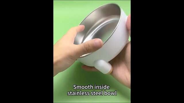 Stainless Steel Bowls - Non-Slip Raised Metal Pet Cats for Bowls & Small Dogs Whisker-Friendly Dishwasher Safe Modern Nordic Design