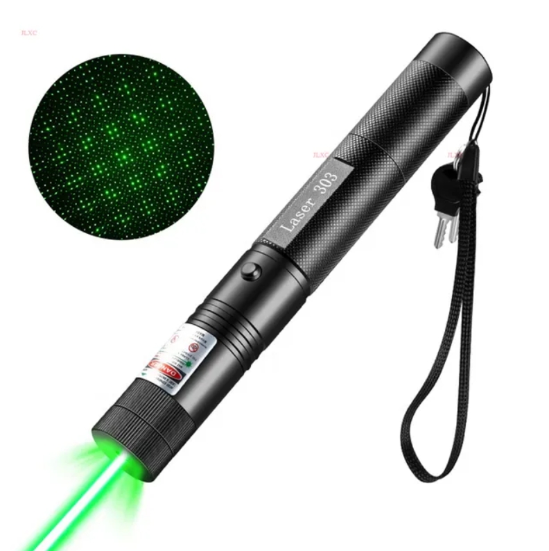 Powerful Laser Pointer 303 High Power Laser Pen Green Light Visible Lazer 532nm 5mw Burning Laserpointer