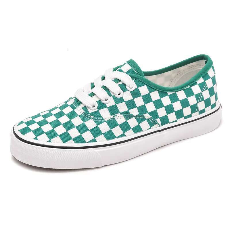 2025 Black And White Checkered Canvas Designer Shoes For Men Free Shipping Women S New Comfortable Couple Board Fashionable Niche High Quality Breatha