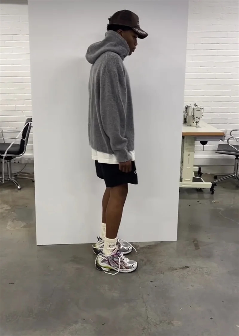 24ss Oversized CB Knitted Hooded Sweater Jacquard Crewneck Knit Hoodies Casual Women Men Wool Sweaters 250311