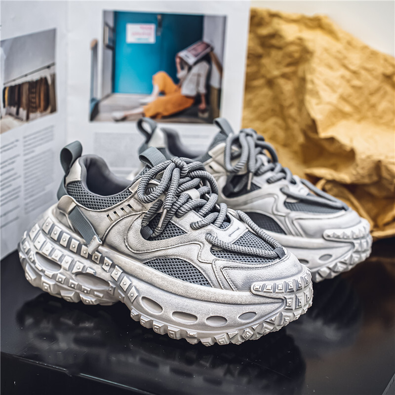 Tire Sole Anti Slip Sports Designer 2025 New Fashion Men S Outdoor Leisure Shoes Street High Quality Trendy Board Free Shipping Jogging