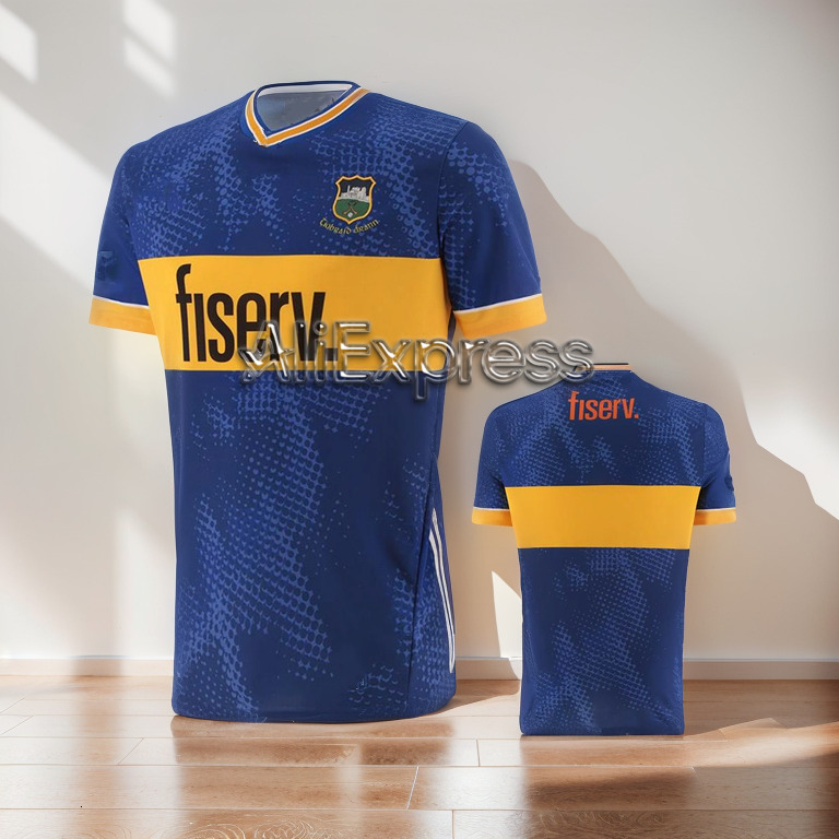 Men's T-shirts 2025 New Jersey Dublin Tipperary Tyrone Derek Ridonegal Don Fermanagh Wexford Ireland Gaa Comfortable and Breathable 9sd1