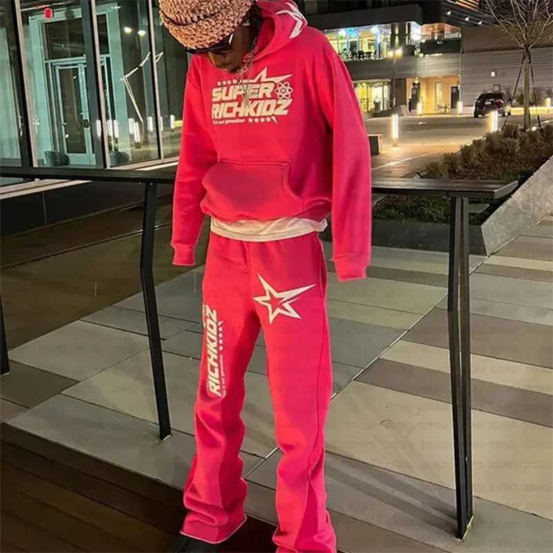 2024 Autumn/Winter New Y2K Mens and Womens Pants Fitness Pants Fashion Trends Street Pants Casual PantsT250319