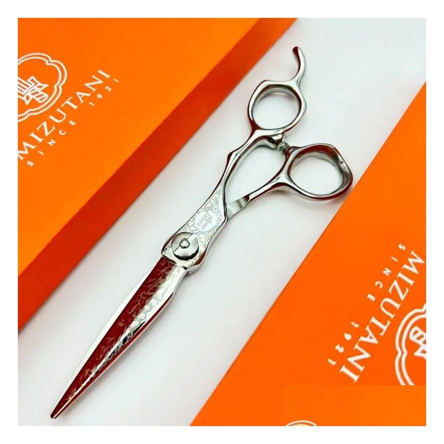 Hair Scissors Mizutani Professional Reverse Blade Thinning Shears 440C Steel A Barbers Tool For Cutting 6Inch7Inch 240808 Drop Deliver Otj9K S2563