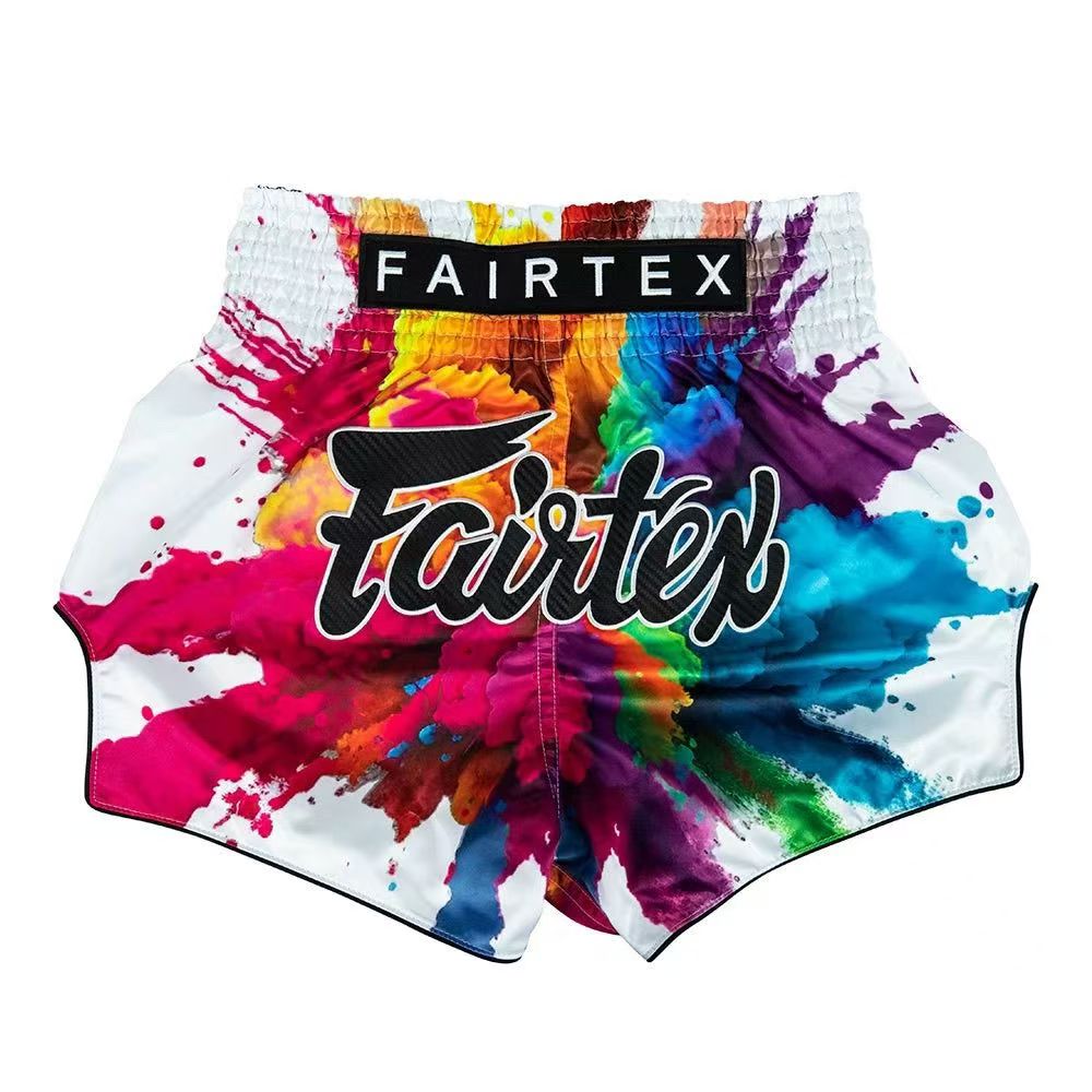 match Muay Thai pants fighting shorts fitness Sanda training boxing suit sanda
