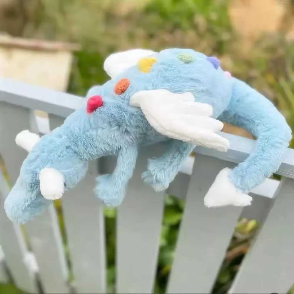 30-90CM Flying Dragon Doll Plush Animal Cotton Doll With Flying Wings Dinosaur Stuffed Toys Home Sofa Decer Soft Pillow Kid GiftT250310