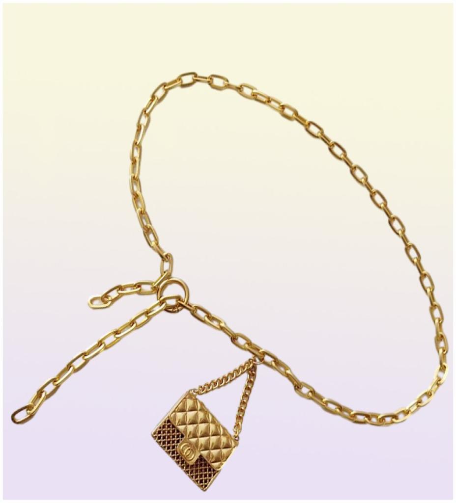 Belts Tassel Gold Chain For Women Metal Belt Waist Ketting Riem Designer Mini Bag Body Jewelry Ceinture Femme5572713