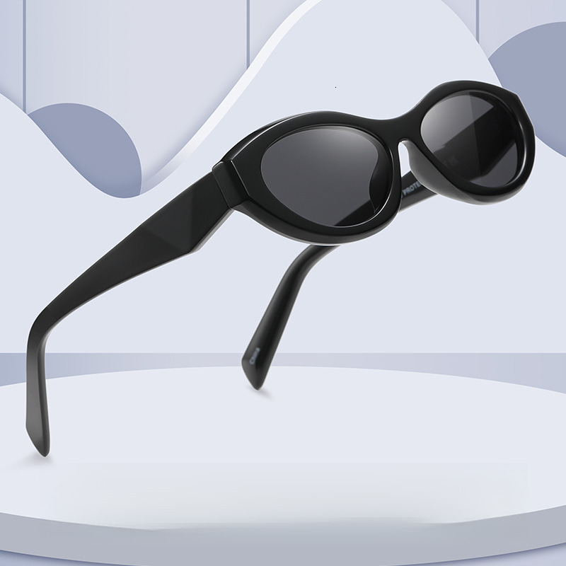 2025 New Stylish Retro Designer Sunglasses for Women UV400 Protection High Quality Small Frame Cat-eye Glasses