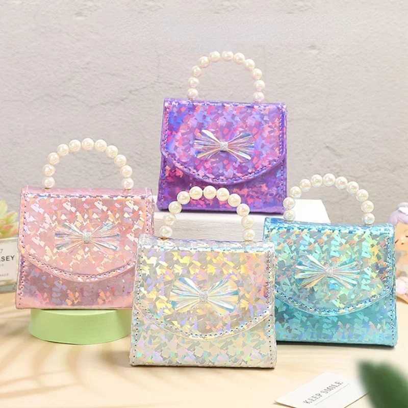 Fashion Children Girls Birthday Festival Present Shoulder Messenger Bag Kids Keys Coin Purse Cute Mini Handbag Shoulder Bag T250310