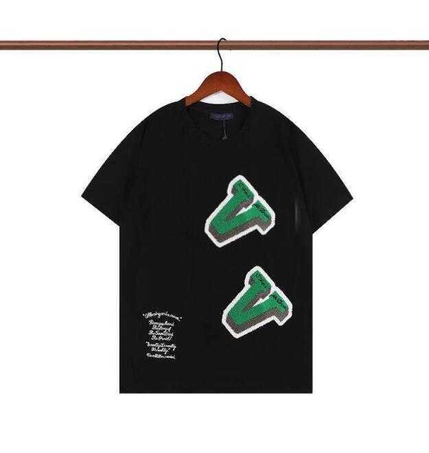 Summer Men Women Designers T Shirts Loose Oversize Tees Apparel Fashion Tops Mans Casual Chest Letter Shirt Street Shorts Sleeve Clothes Mens Tshirts