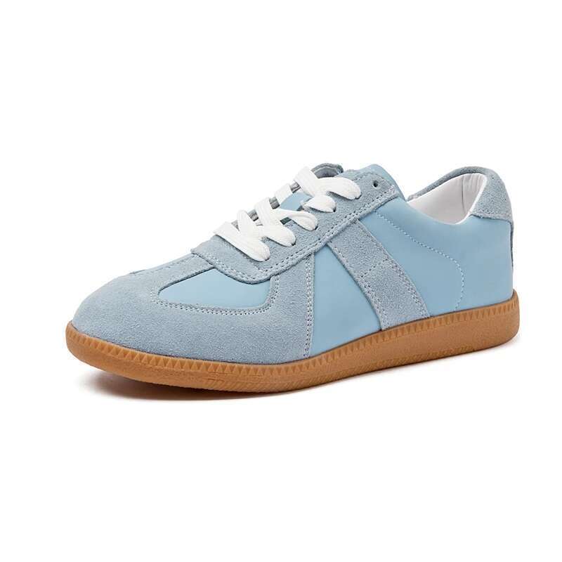 DIMANYU Sneakers Spring 2024 New Genuine Leather Non-slip Round Toe Shallow Bow Casual Women Shoes