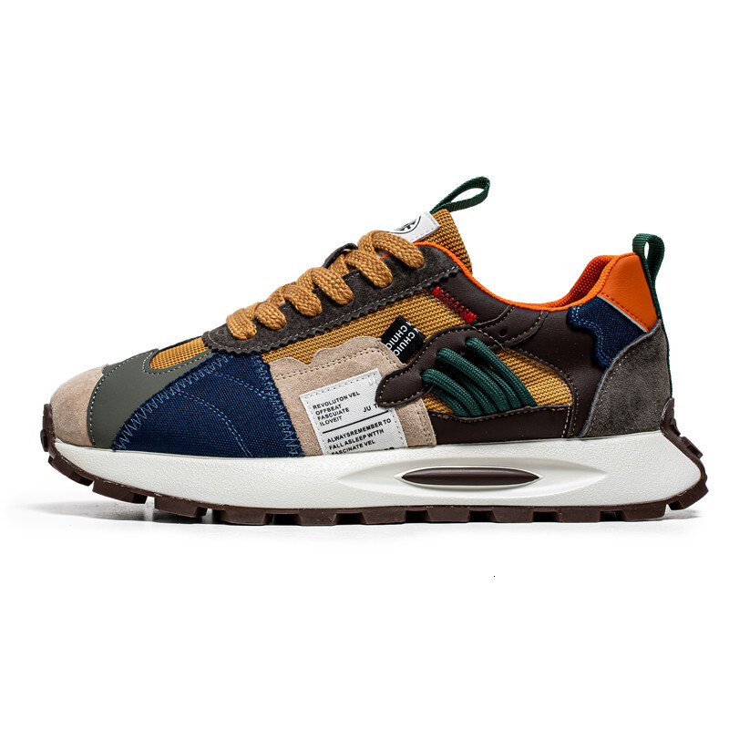 2025 Summer New Trendy Color Matching Fashion Designer Sports And Leisure Shoes Free Shipping Versatile Thick Soled Wear Resistant Board Outdoor Hip H