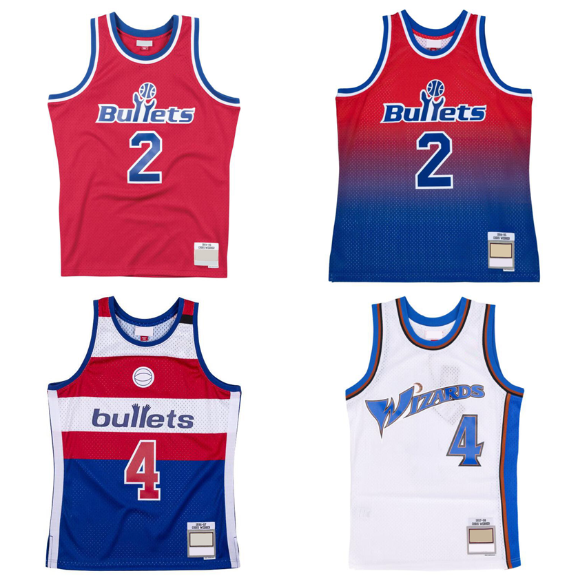 Men's Chris Webber Basketball Jerseys 1994-95 1996-97 mesh Hardwoods classic retro jerseys Women Youth S-6XL