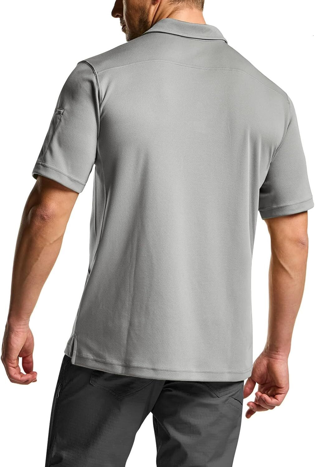 Mens Polo shirt Mens Polo Shirts, Tactical Short Sleeve Golf Performance Shirts, Lightweight Dry Fit Polos shirts tshirt Casual tops summer clothes Sh