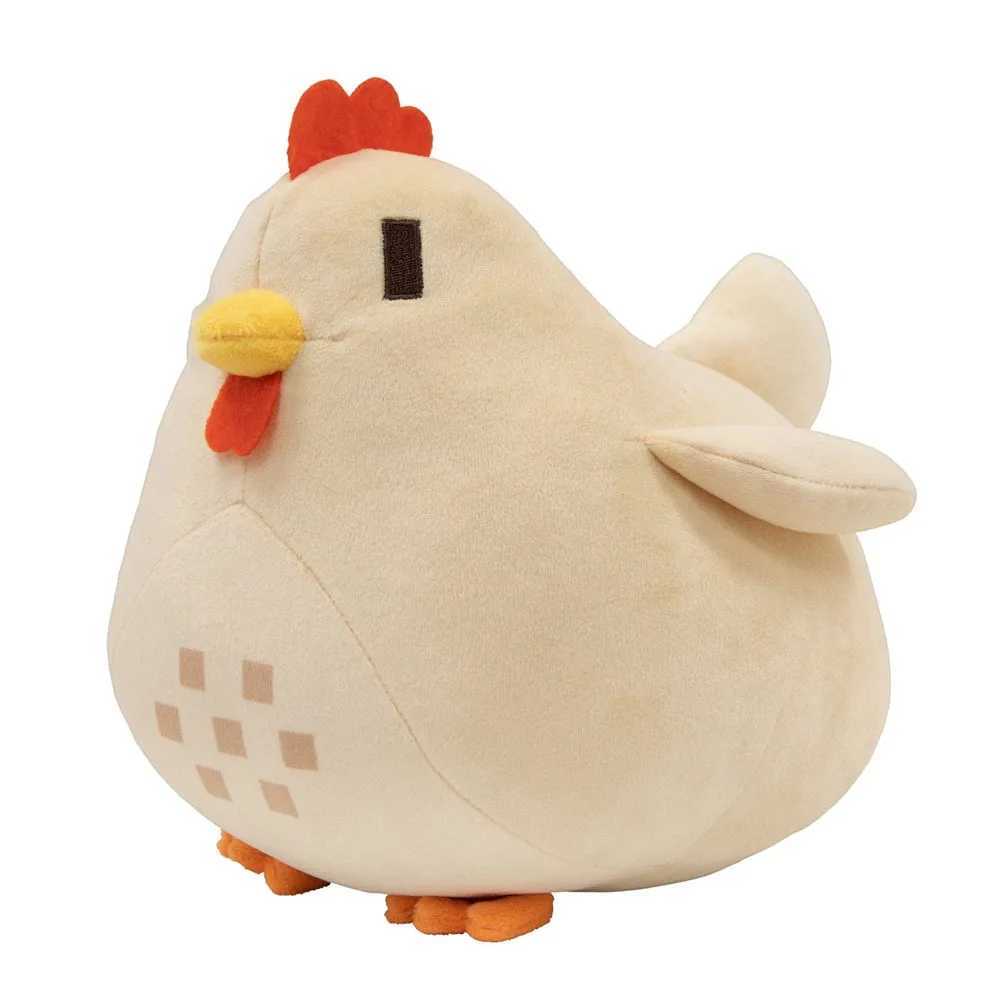 New Stardew Valley Game Plush Chicken Soft Stuffed Animal Kawaii Cartoon Toy Baby Companion Throw Pillow Peluche New Years GiftT250310