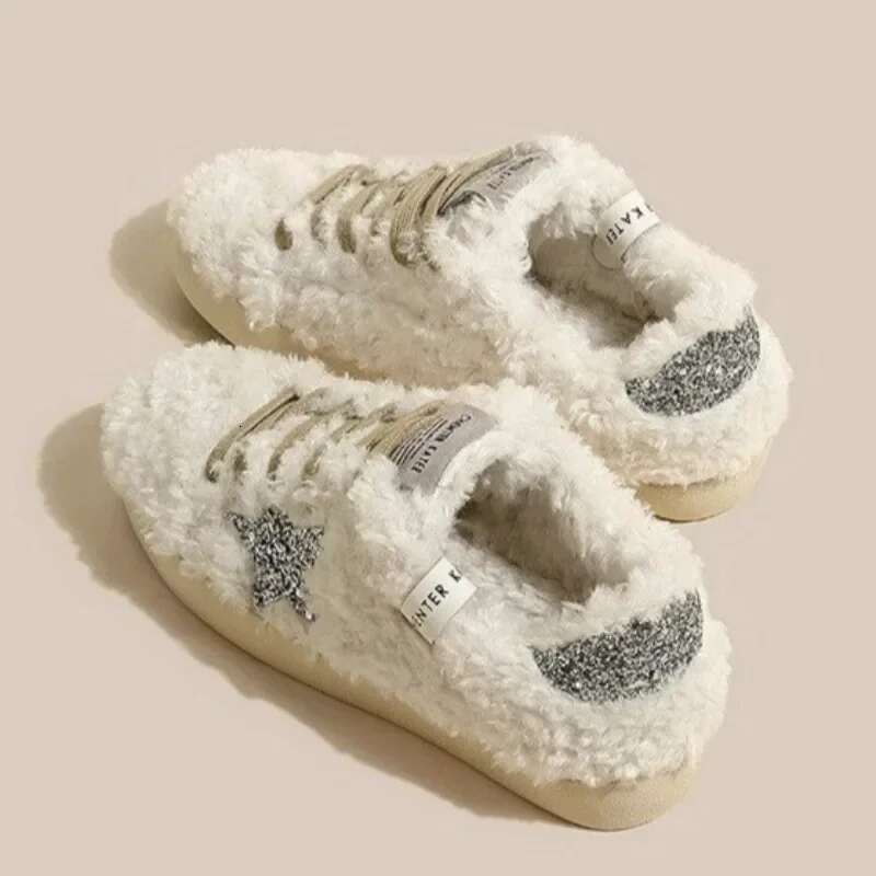 2025 New Women's Flat Shoes Designer's New Round Head Suede Leather Front Zipper Flash Soft Bottom Anti slip Wear resistant Low cut Cotton Shoes Trendy Casual Shoes