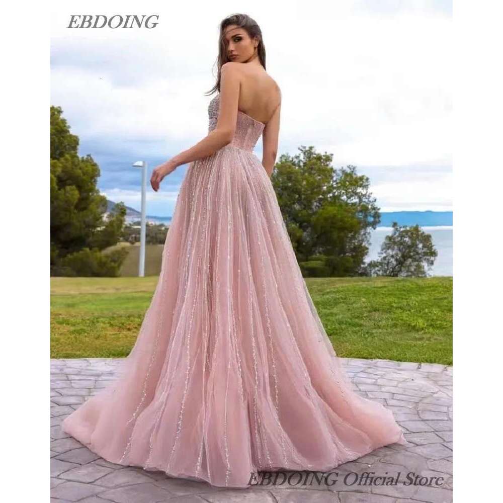 Glitter Formal A Ha Sweetheart Neck Sleeveless With Lace Custom Evening Dress Party Dresses