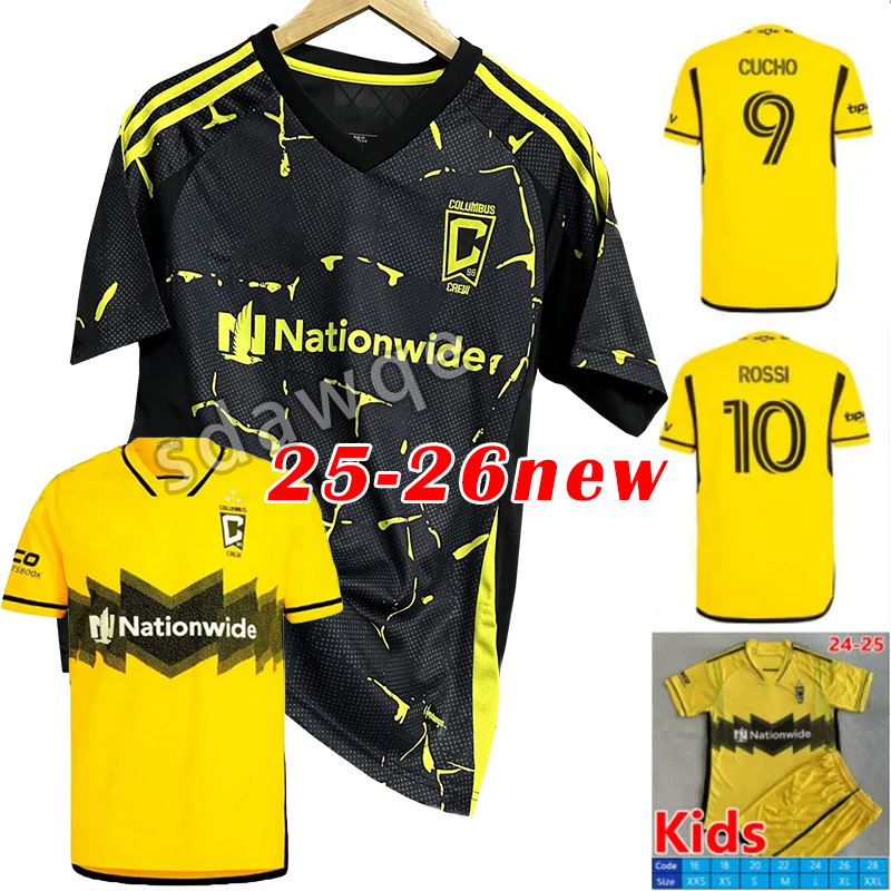3XL 4XL 25 26 Columbus SOCCER JERSEYS Crew 2024 2025 HOME AWAY CUCHO Nagbe ROSSI football shirts MORRIS HINESTROZA ARFSTEN ZAWADZKI maillots de foot men kids