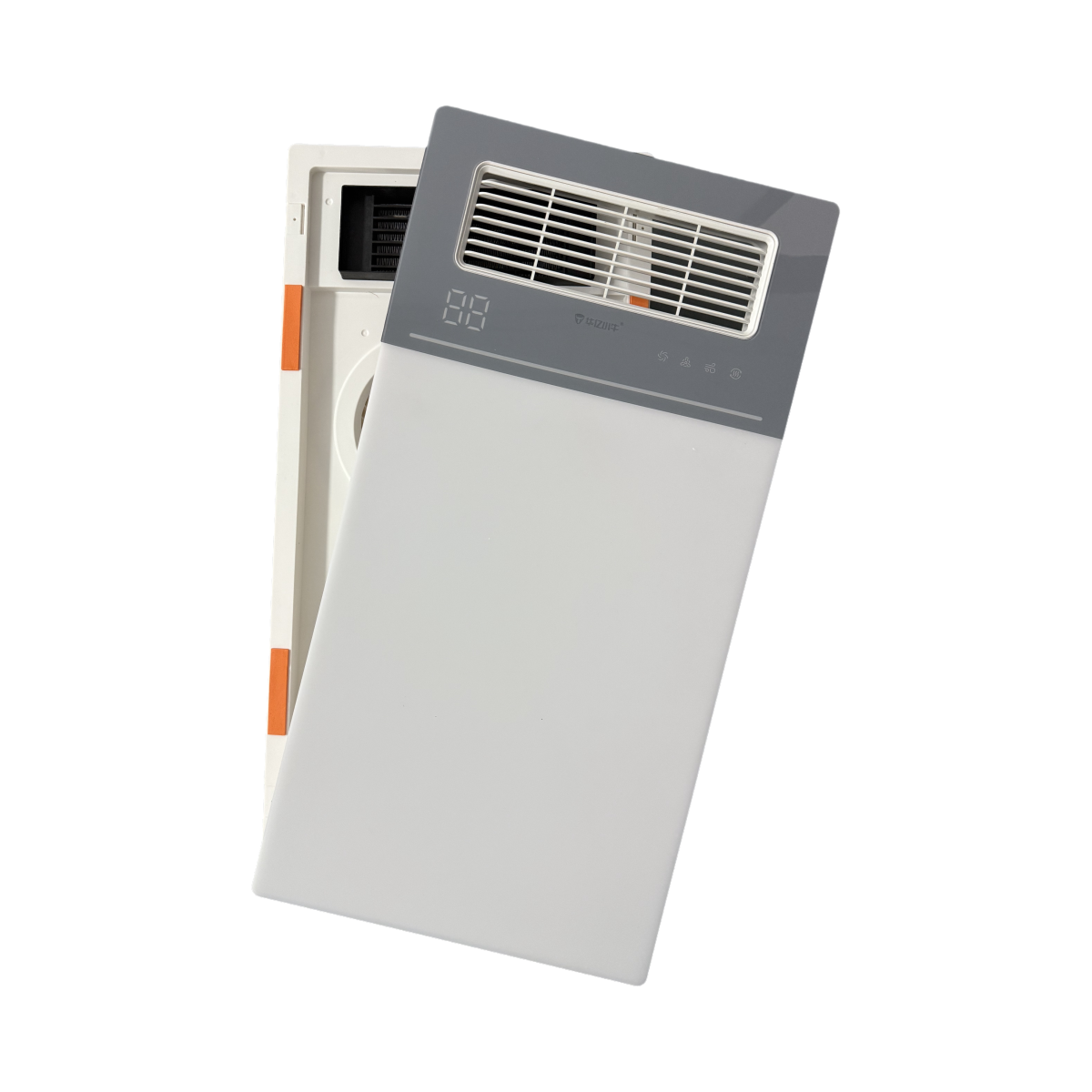 Zhimei 7 wind heating bath bar restroom bathroom waterproof lighting black and white piano key switch ceiling bath bar light bath