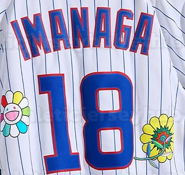 18 Imanaga 2025 Tokyo Series Takashi Murakami Jerseys Kyle Tucker Dansby Swanson Trey Mancini Patrick Wisdom