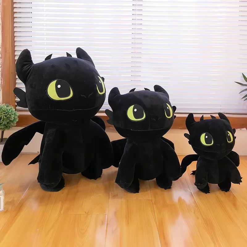 30cm-45cm Toothless Dragon plush toy How to Train Your Dragon Toothless Dragon cute holiday giftT250310