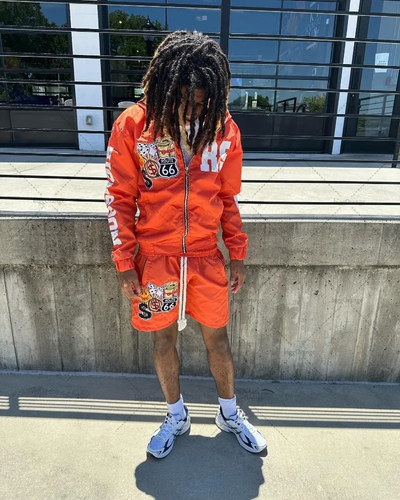 Y2K European and American Trendy Clothing Street Hiphop Printed Oversized Hoodies Casual Versatile Zipper Sweatshirts 250310