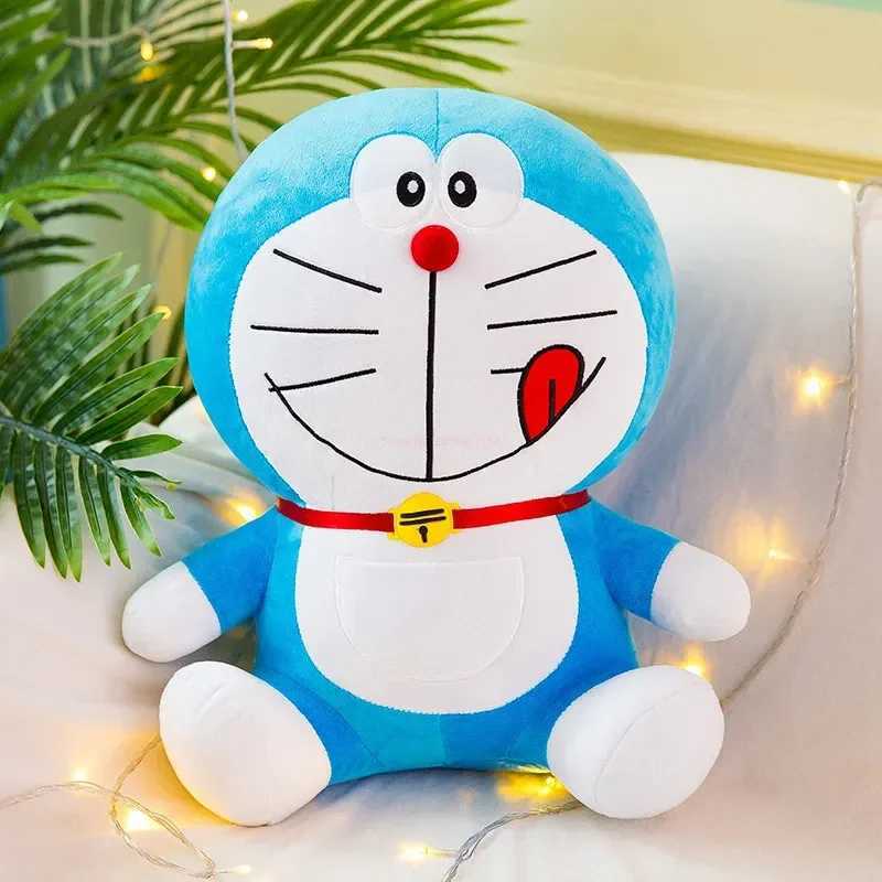 Kawaii Doraemon Plush Toy Stand By Me Cute Stuffed Plushie Doll Cartoon Cat Animal Sofa Bed Pillow Toy Christmas Gifts ToysT250310