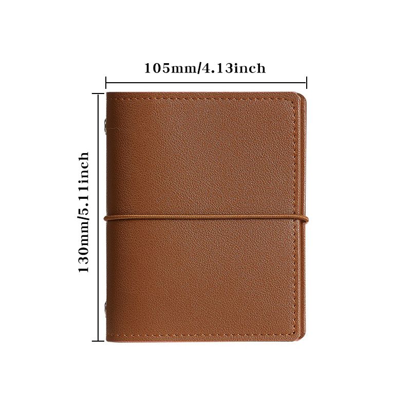 Elegant Ruled Page Binder Series Sleek Transparency Keeps Track of Your Projects and Notes Efficiently