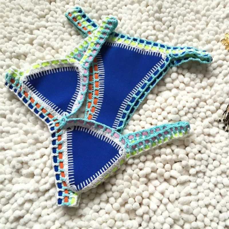 Sexy Bikinis Women Swimsuit Summer Neoprene Bikini Beach Wear Surf Biquini Female Swimwear Two Piece Brazilian Bathing Suit Hot T250602