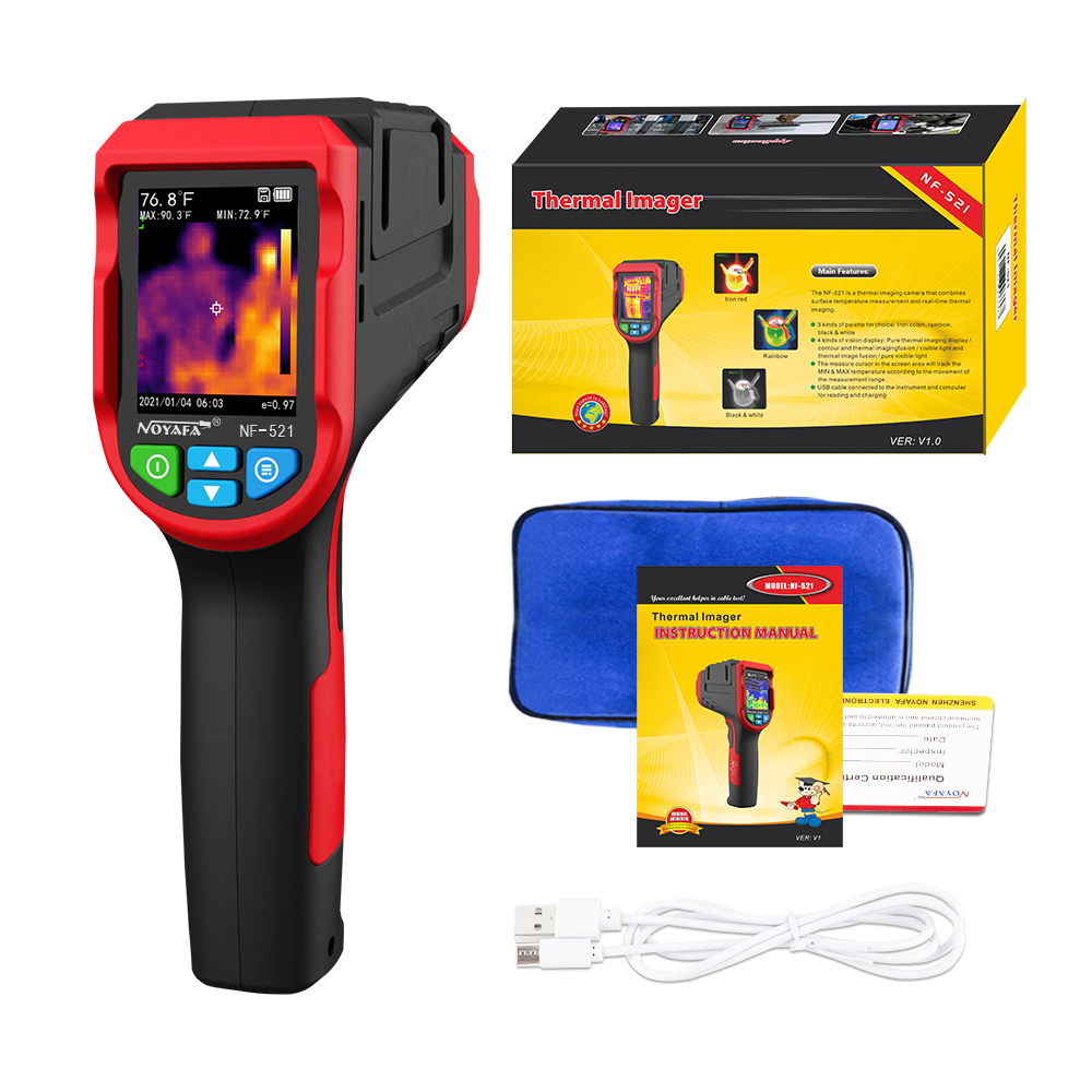 Noyafa NF-521 handheld Infrared Thermal Imager -20~400°C HD Digital Thermograph Camera 320 x 240 pixels Thermal imaging detector