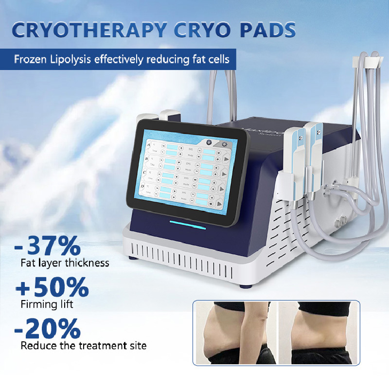 Portable ems slimming fat dissolve cryotherapy machine hiemt tightening muscle emslim body cryolipolisis machines 2 in 1