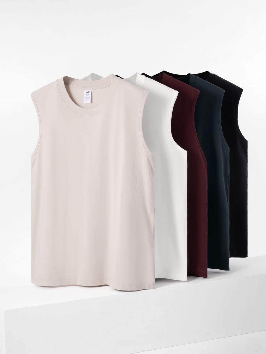 Men's T-Shirts Stretch Round Neck T Shirt for Men Top Tees Slim Fit Short Sleeve Fashion Male Tshirt Invisible Undershirt 230509