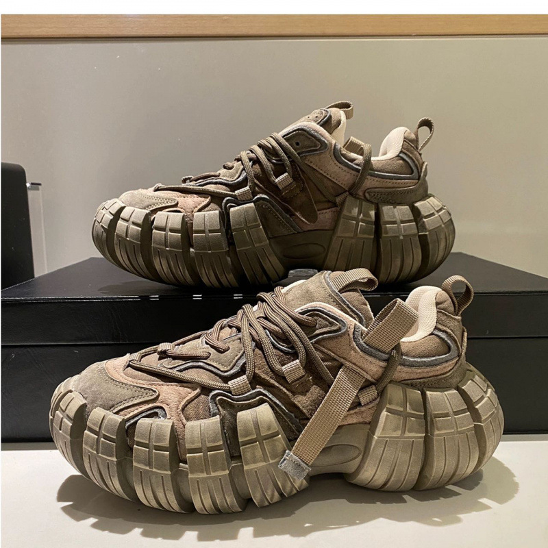 New Breathable Lightweight Multifunctional Fashion Designer s Thick Soled Sports Men s Shoes For Summer 2025 Original Niche High quality Lace Up Runni