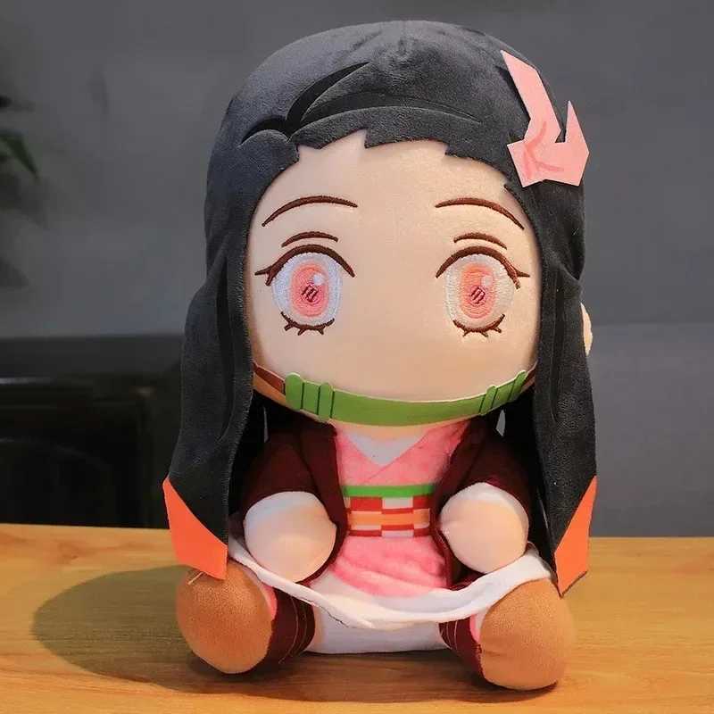 20cm Hot Japan Demon Slayer Plush Dolls Lovely Anime Kimetsu No Yaiba Kamado Tanjirou Nezuko Zenitsu Kyoujurou Toys Kids GiftsT250310